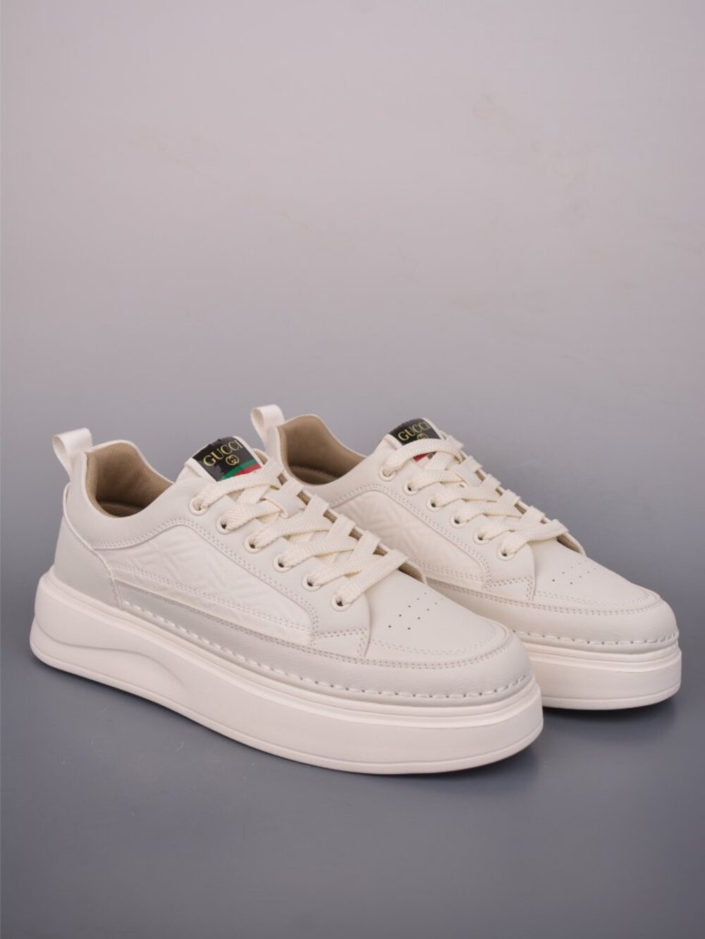 Gucci latest all-white sneakers